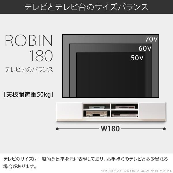 テレビ台 テレビボード 背面収納TVボード-ロビン 幅180cm リビング