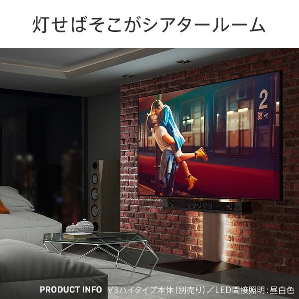 EQUALS WALLインテリアテレビスタンドV2・V3・V4・V5対応 LED