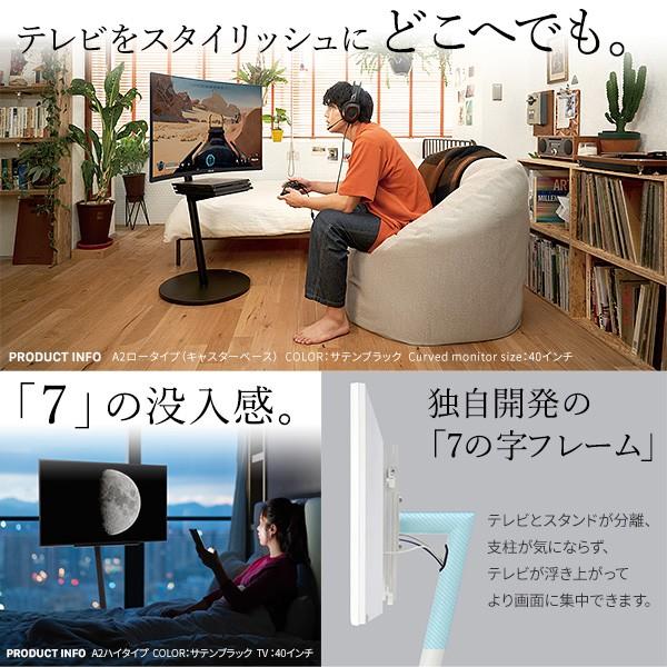 EQUALS WALL セブンスタンド A2ロータイプ+レコーダー棚板 24