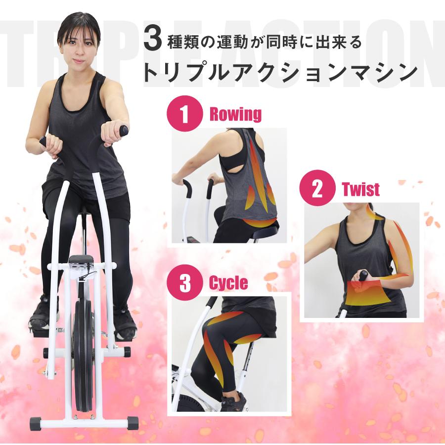 エアロバイク フィットネスバイク サイクルツイスタースリム 新型 公式