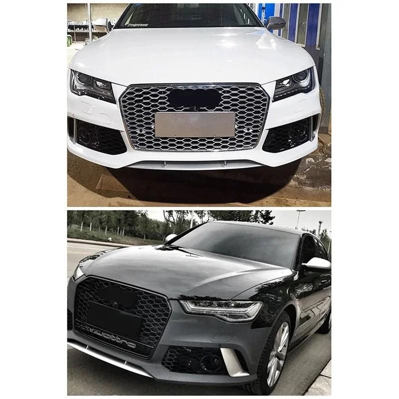 アウディ A6 フロント グリル　RS6 2012～2015 並行輸入品 アウディ A6 と A7 のフロント グリルを RS7 RS6 の グリル