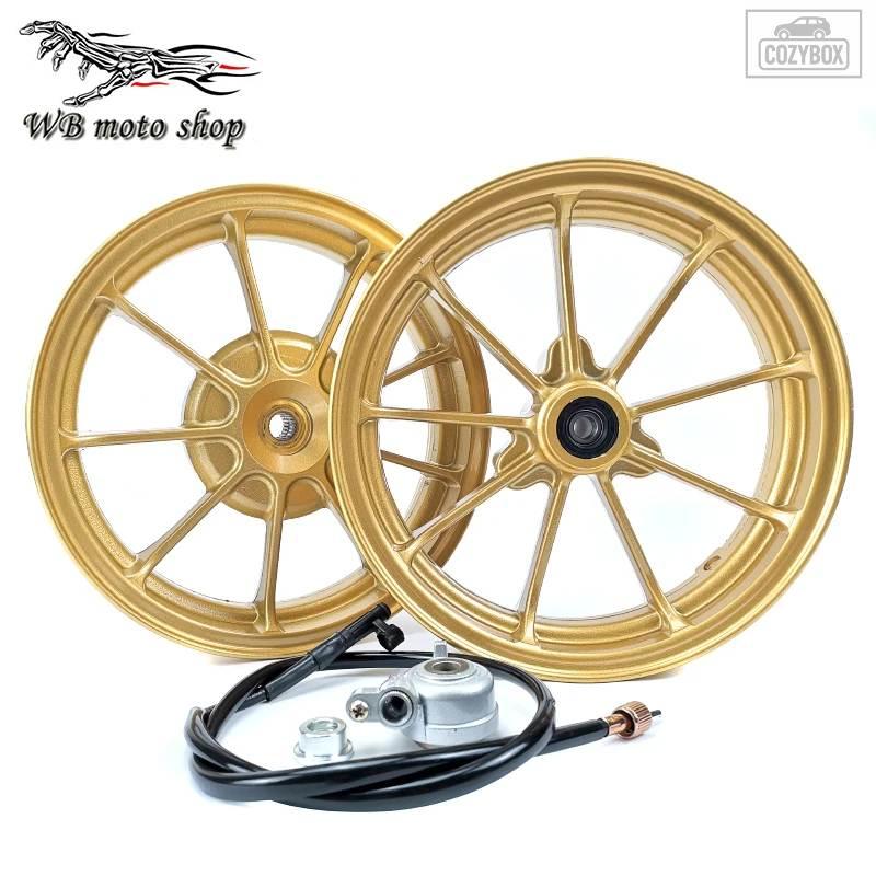 並行輸入品 DIO バイク用アルミ合金フロントバックホイールリム ディスクブレーキ AF18 AF25 AF27 AF28 ZX AF34 AF35 12コア 台湾版_2