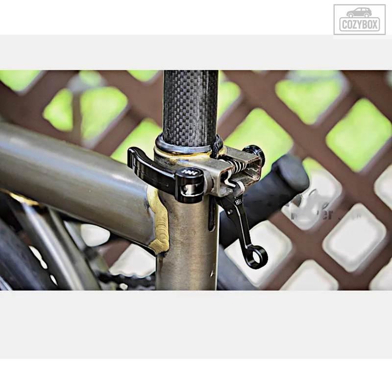 並行輸入品 HHシートポストクランプ強化版超軽量アルミ合金チタン