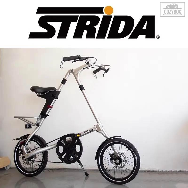 並行輸入品 Strida ベントハンドルバー アルミ合金 Mハンドル 600mm
