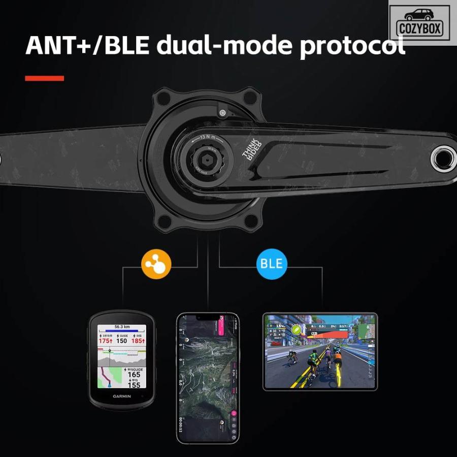 並行輸入品 THINKRIDER PP5 カーボン スパイダー パワーメーター