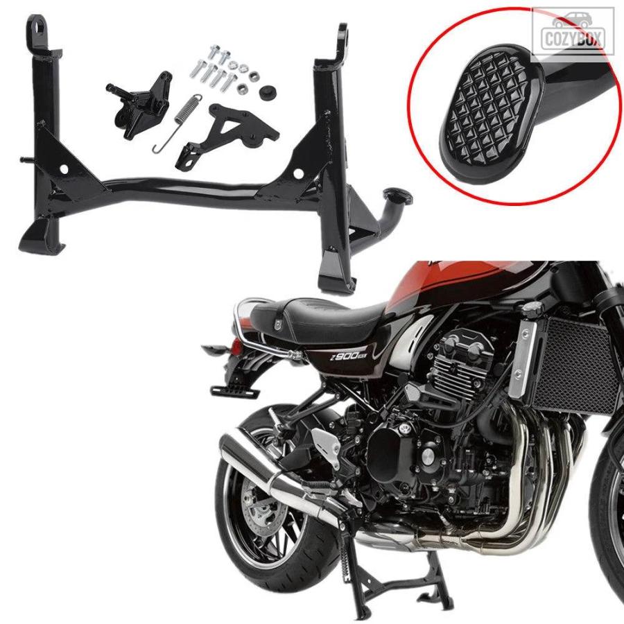 並行輸入品 センターキックスタンドスタンドキット KAWASAKI Z900RS Z900 RS CAFE SE 2018-2024 オートバイアクセサリー ミドルブラケット