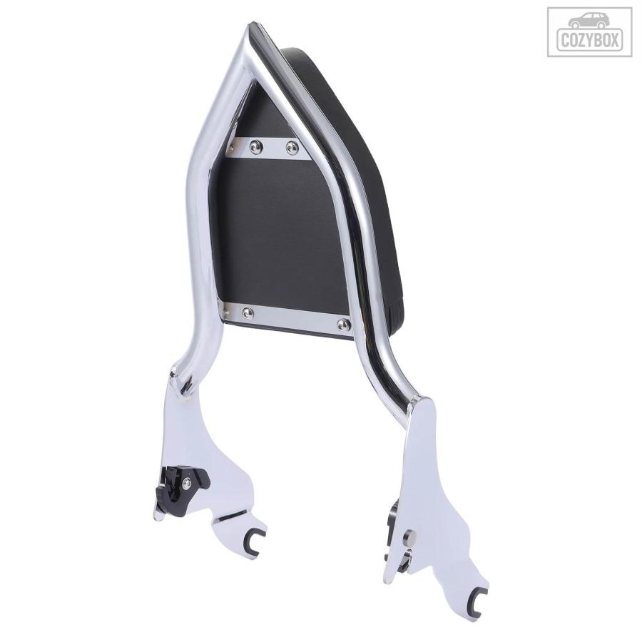 並行輸入品 オートバイバックレスト シーシーバー パッセンジャーシーシーバー バックレスト ハーレー CVO ロードグライド ストリートグライド ツーリン