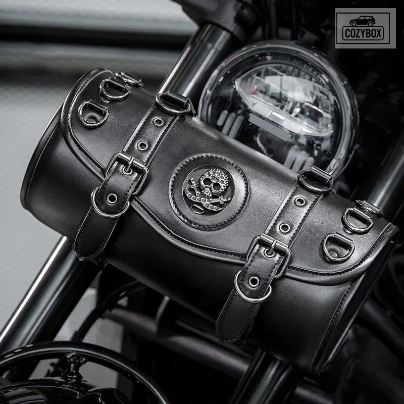 並行輸入品 パンクスタイル レトロ バイク用ペンダント バッグ バイク