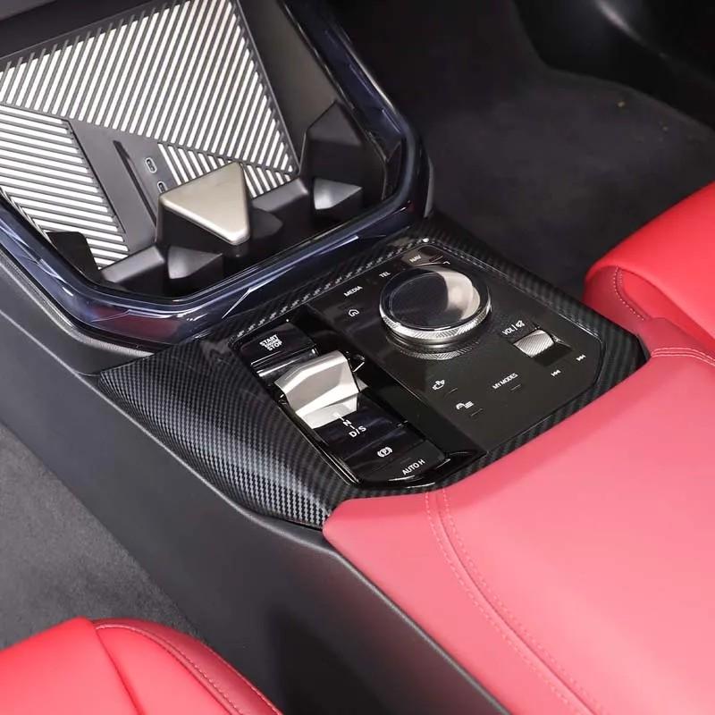 並行輸入品 ABS カーボン ブラック センター コンソール ギア シフト