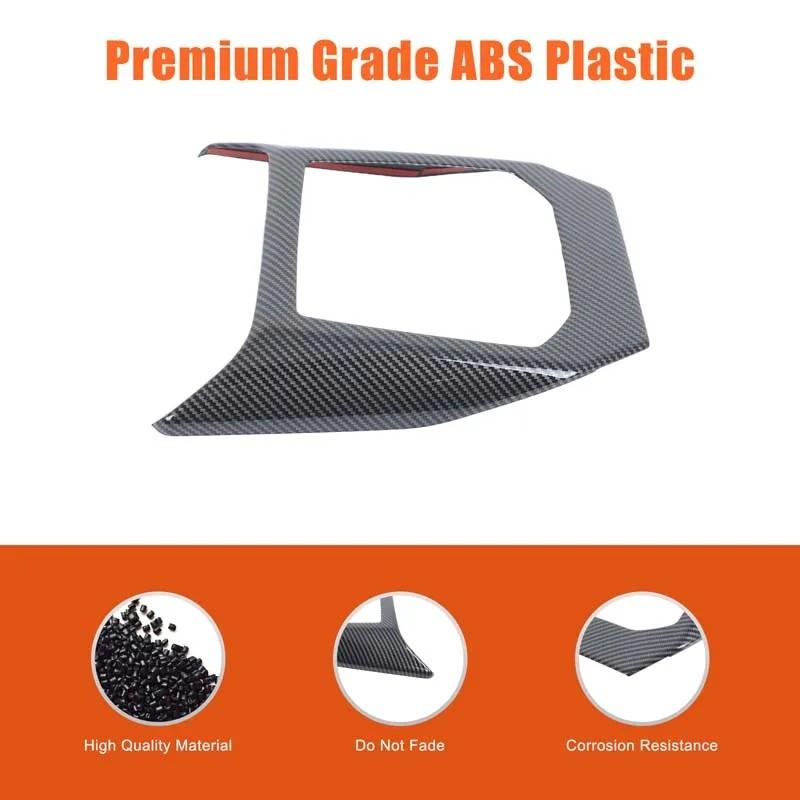 並行輸入品 ABS カーボン ブラック センター コンソール ギア シフト
