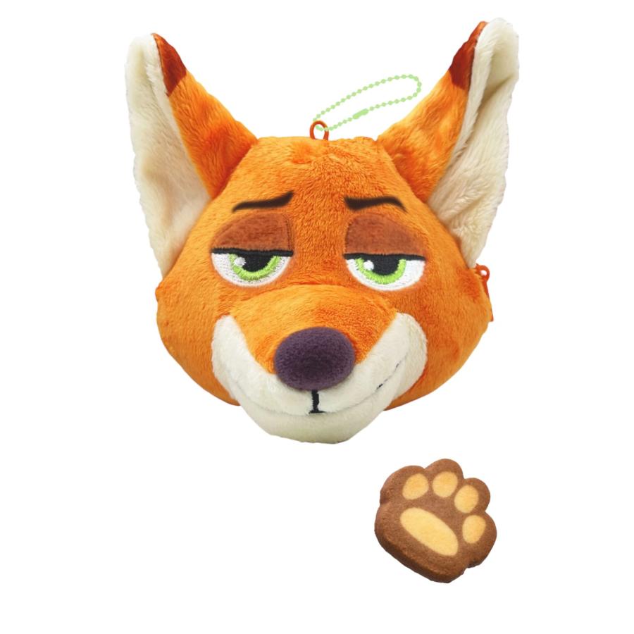 ズートピア 立体フェイスポーチ ニック バレンタイン ホワイトデー