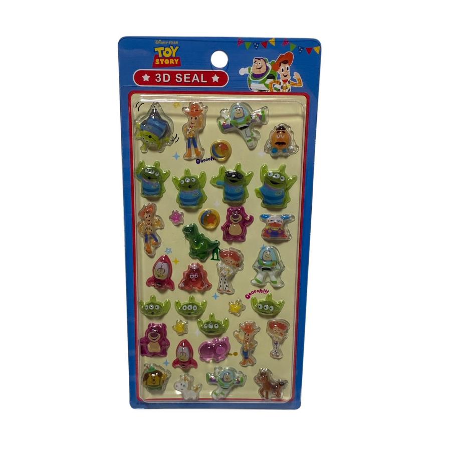 4種類セット 】ディズニー DISNEY ぷっくりシール 3Dシール 3d シール