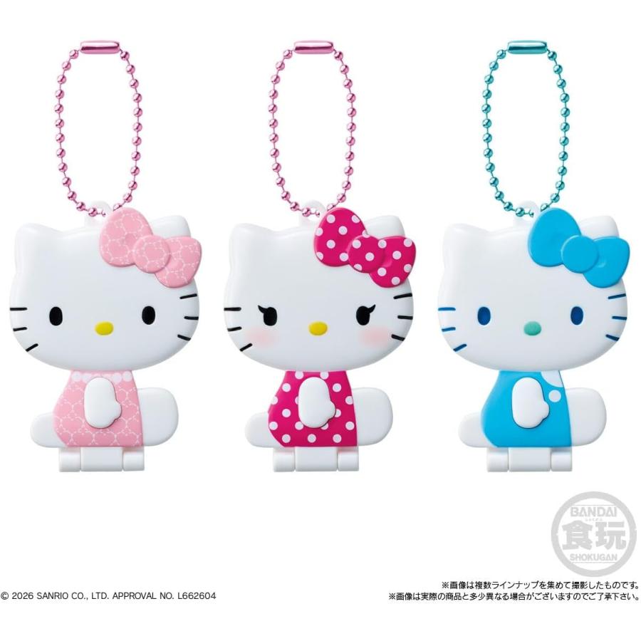 6袋バラ売り】ハローキティ ミラーコレクション 付きグミ 鏡 ミラー