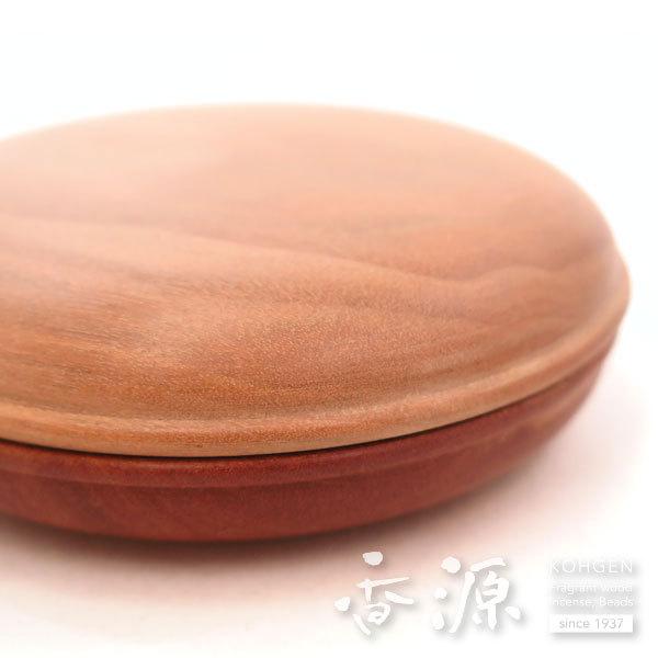 限定品 インド産白檀 蛤型 香合 G 2.5寸 香源 お香 線香 数珠 香木