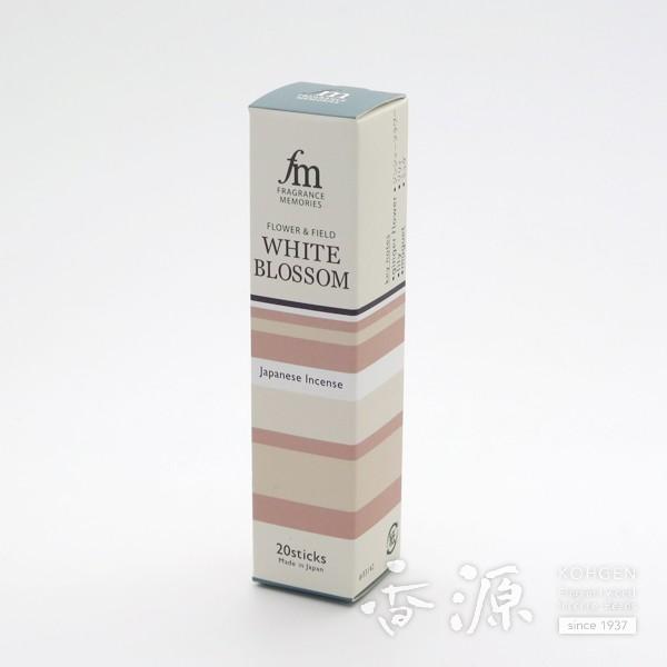 お香 アロマ 日本香堂のお香 ＦＭ ホワイトブラッサム スティック型｜kohgen｜02