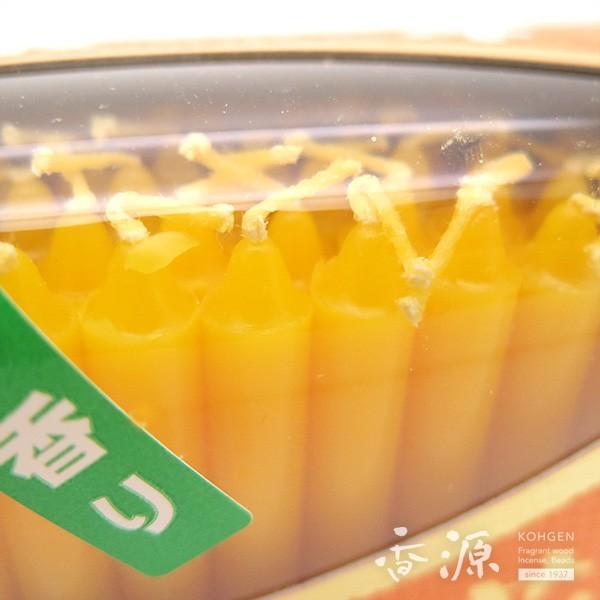 洋ろうそく 花いちもんめ みつろう 30分 : 9120623504000 : お香・線香 