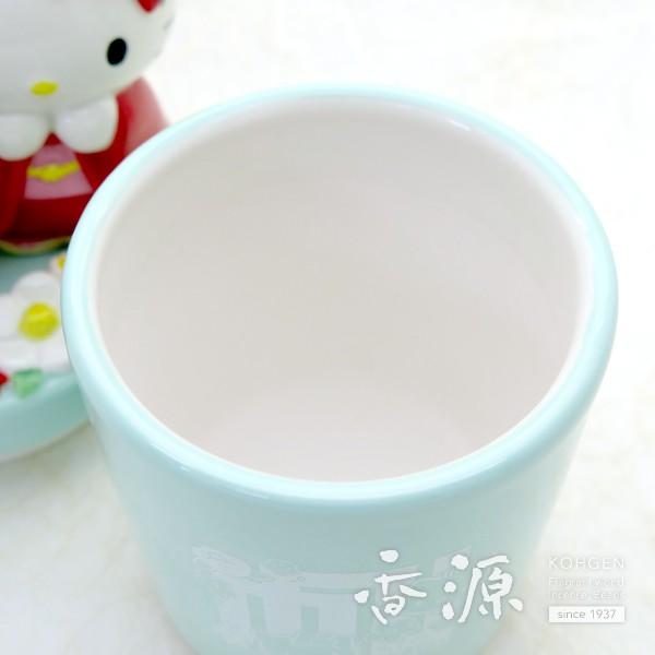 キティ サンリオ 香炉 おしゃれ インテリア かわいい 陶器 香炉灰付き