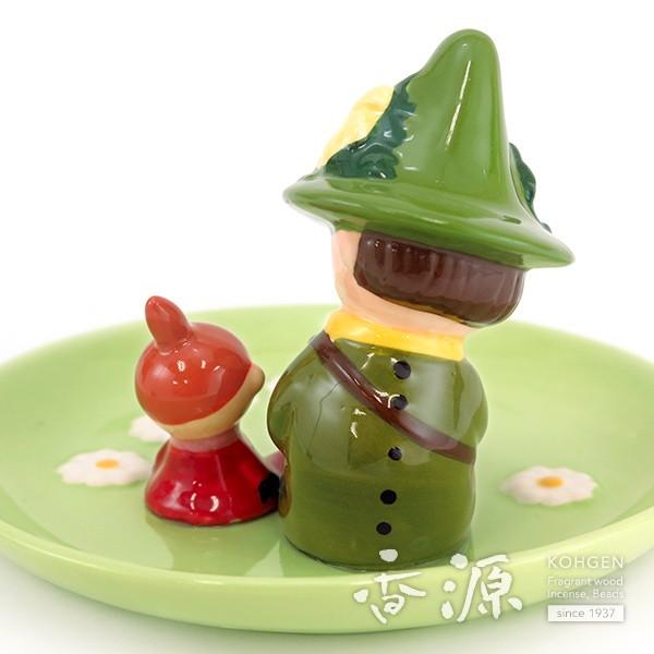 スナフキン リトルミイ グッズ 香皿 香立 おしゃれ 陶器 ギフト