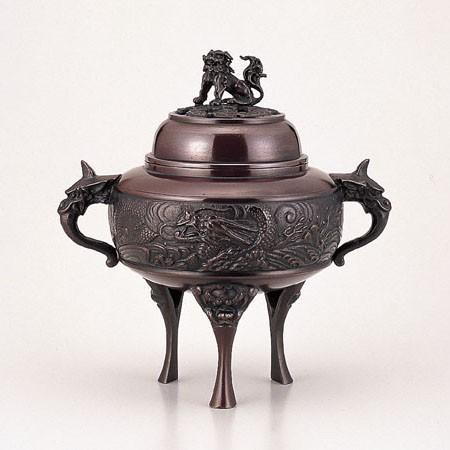 値引き！江戸時代　古銅　六角香炉b 江戸時代 古銅 六角香炉b 工芸品
