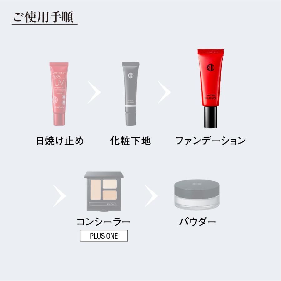 Koh Gen Do（江原道） 公式 モイスチャーファンデーション 40代 50代