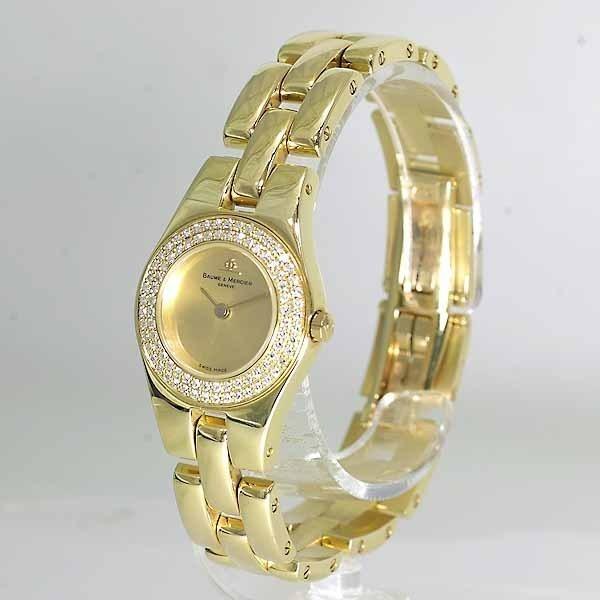 BAUME&MERCIER ボーム＆メルシエ リネア レディース MV045153 18金  