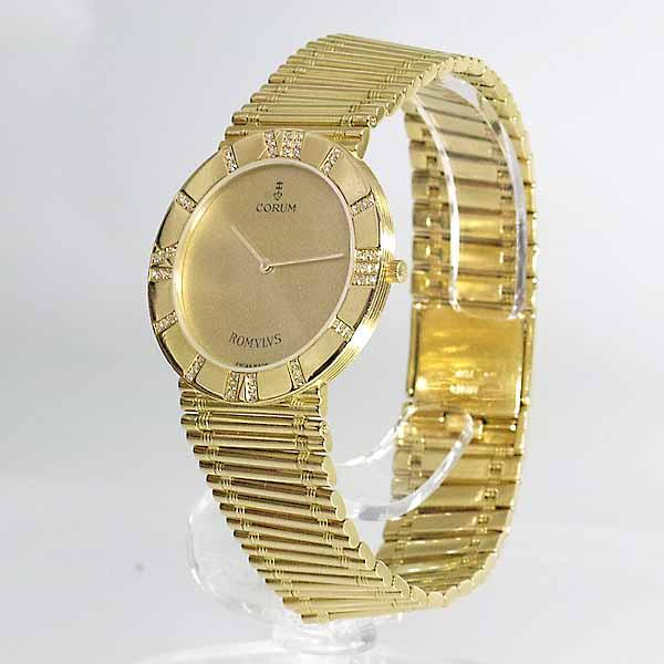 CORUM コルム ロムルス メンズ 50.121.65.V58 18金イエロー CORUM コルム ロムルス メンズ 50.121.65.V58 18金イエロー