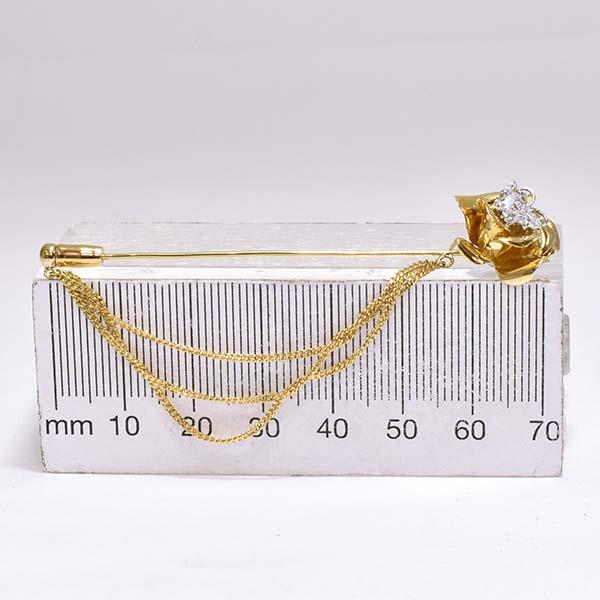 ダイヤモンド 0.509ct D SI1 FAINT 18金イエローゴールド K18YG
