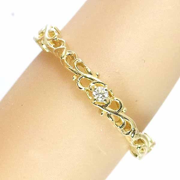 STAR JEWELRY スタージュエリー ダイヤモンド 0.01ct 18金イエロー  