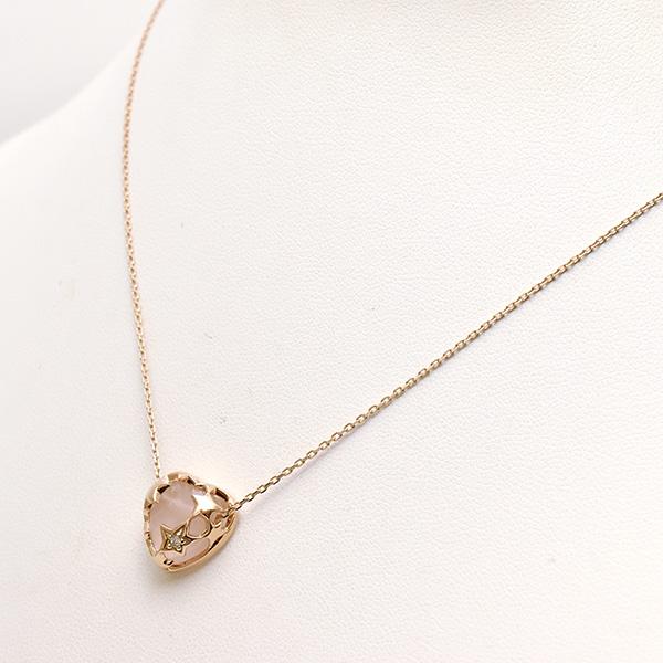 STAR JEWELRY（スタージュエリー） ローズクオーツ ダイヤモンド 0.01
