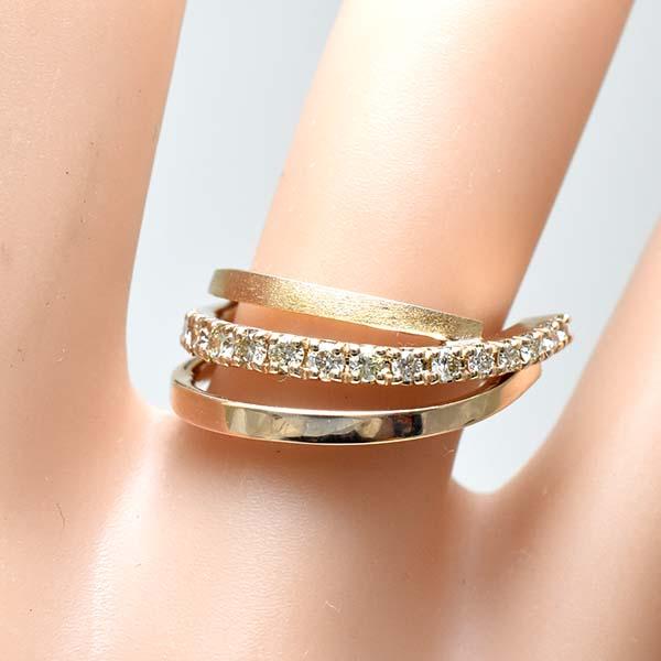 アスプレンディ リン ダイヤモンド 0.40ct 18金ピンクゴールド K18PG