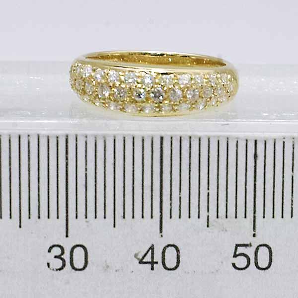 星の砂 ダイヤモンド 0.45ct 18金イエローゴールド K18YG リング 8号  HOSHI NO SUNA｜kohinoor1945｜07