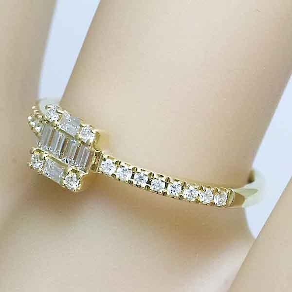ベルシオラ スクエアコレクション ダイヤモンド 0.24ct 18金 ベルシオラ スクエアコレクション ダイヤモンド 0.24ct 18金