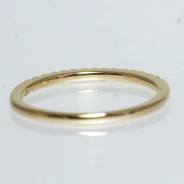 K18 PG ピンクゴールド ダイヤモンド リング 6号 4℃ ダイヤモンド 18金ピンクゴールド K18PG リング 6号 箱