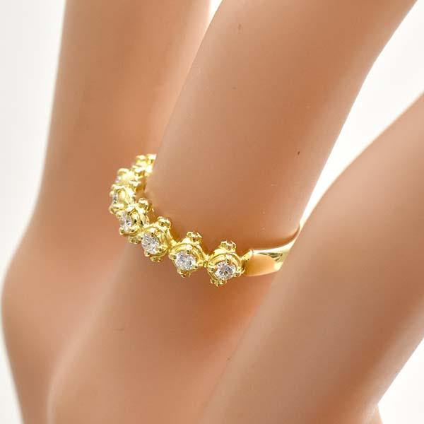 AHKAH（アーカー） メモリアルリング ダイヤモンド 0.25ct 18金