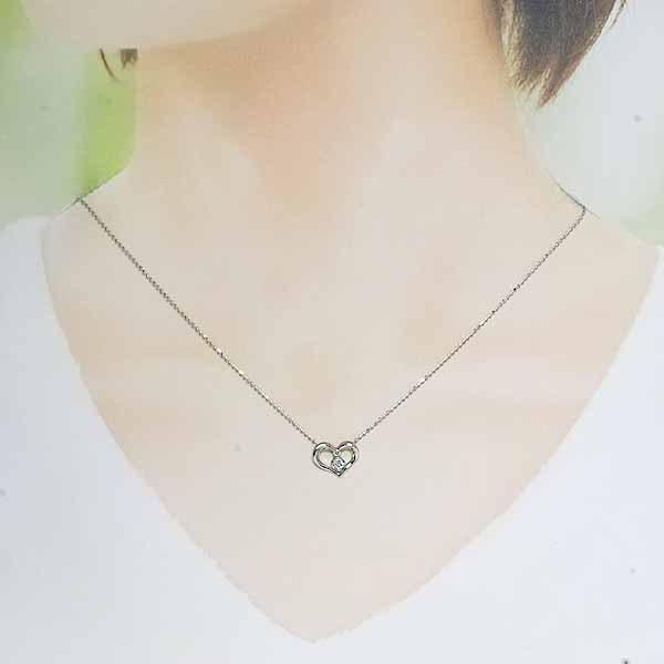 クレージュ ダイヤモンド 0.08ct 18金ホワイトゴールド K18WG 
