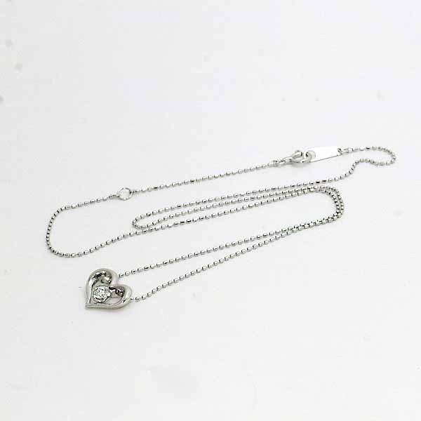 クレージュ ダイヤモンド 0.08ct 18金ホワイトゴールド K18WG 