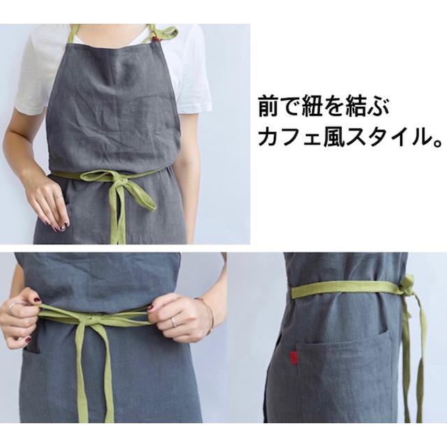 エプロン リネン リネンエプロン 首掛け シンプル カフェ カフェ エプロン リネン リネンエプロン 首掛け シンプル カフェ カフェ
