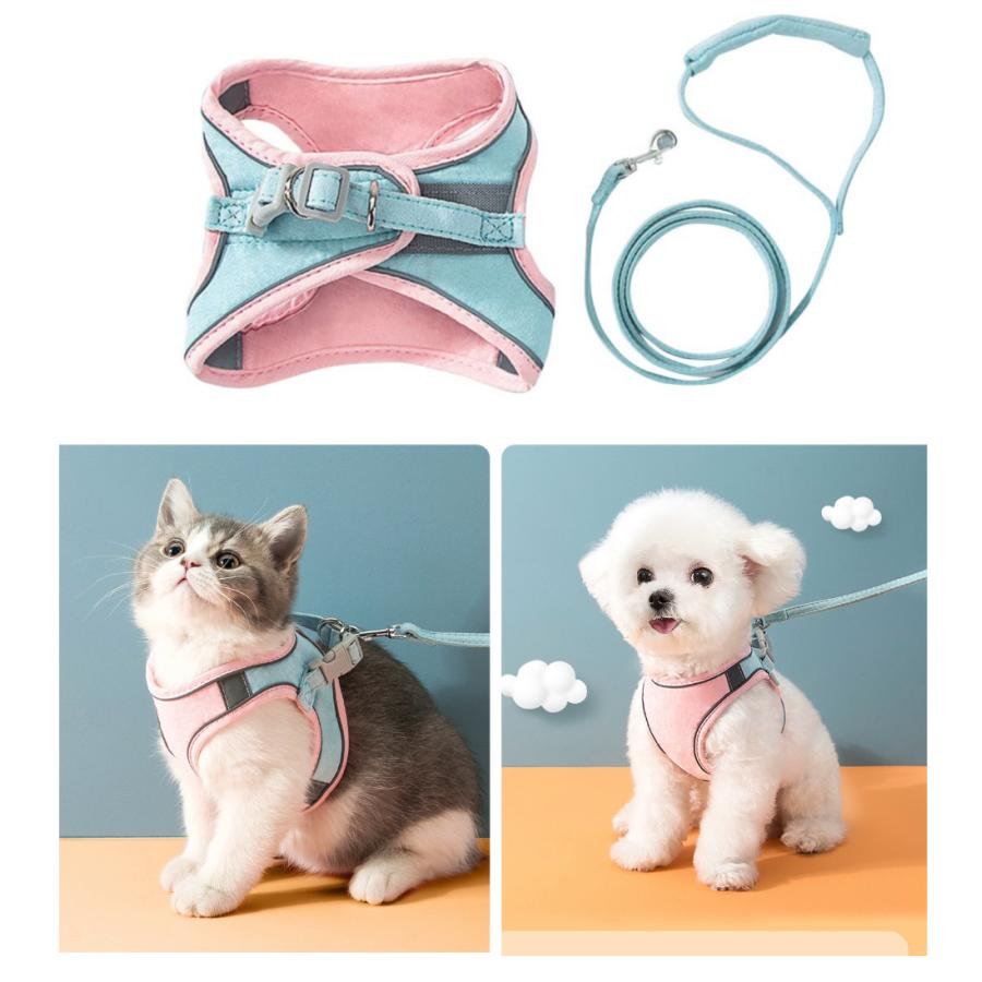 犬 ハーネス ベスト型ハーネス ハーネスリード 犬 犬用 猫用 ペット