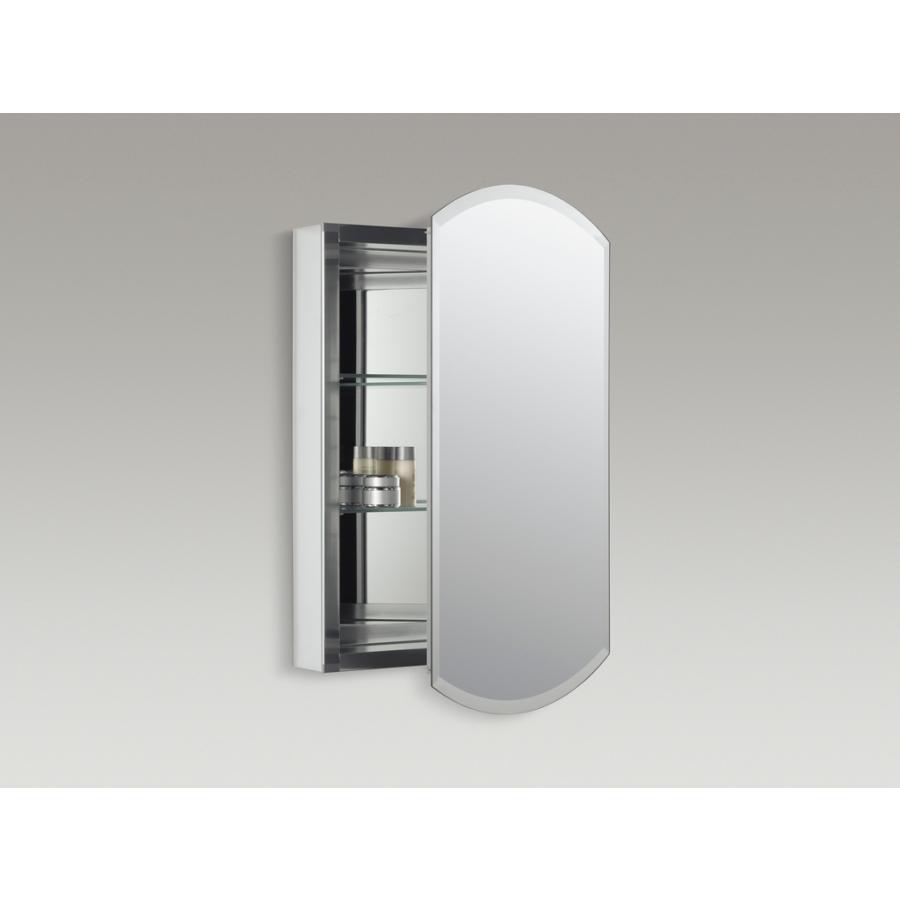 住宅設備 ミラーキャビネット 公式 | KOHLER アーチャー 壁付け 埋め込み 正規輸入品 輸入元保証 K-3073-NA | 洗面 おしゃれ 鏡 収納 棚 DIY 壁 洗面所 コーラー