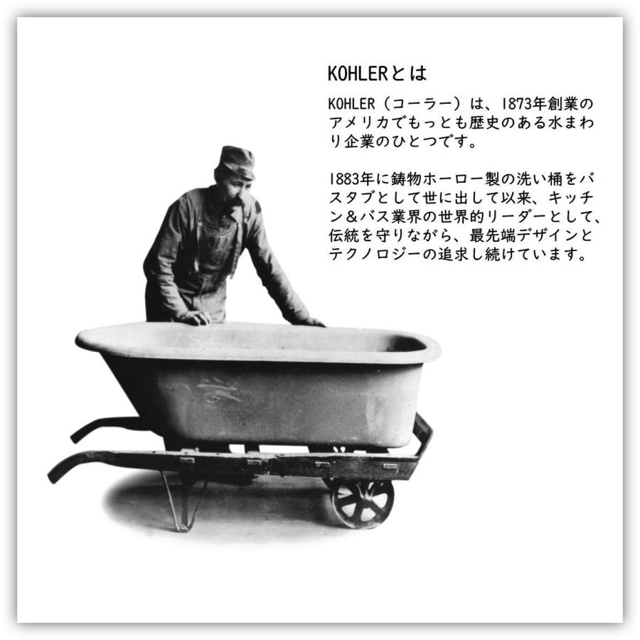 キッチンシンク 交換 公式 | KOHLER リバビー 鋳物ホーロー 埋め込み 正規輸入 輸入元保証 K-5871-1A2-0 | 施主支給 新築 新居 注文住宅 リフォーム DIY｜kohler｜06