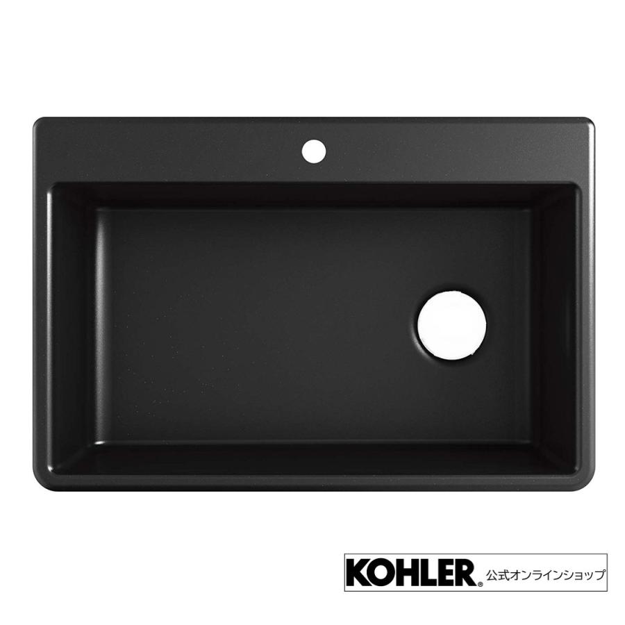 KOHLER（コーラー） キッチン 4点 セット 公式 | シンク 水栓 排水金具 正規輸入品 輸入元保証 K-8437-1-CM1 K ...