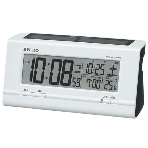 SEIKO（セイコー） 電波目覚まし時計SQ766W : コーナンeショップ Yahoo