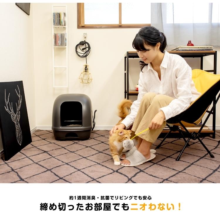 ◆ユニ・チャーム デオトイレ 複数ねこ用 消臭・抗菌シート 8枚|kohnan-eshop|02