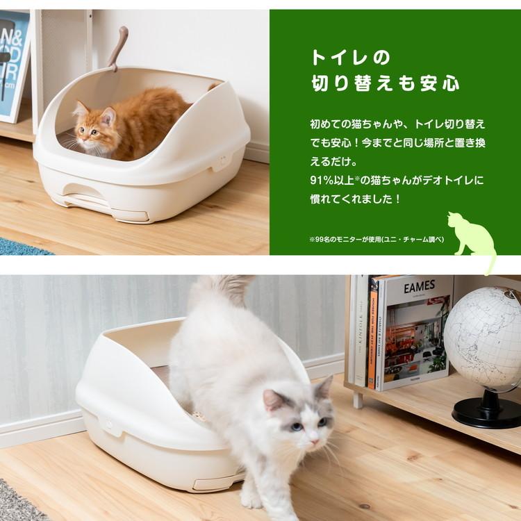 猫用トイレ本体 ハーフカバー本体セットシルキーホワイト 猫用4 51KIXhrVDIL._UF350,350_QL50_.jpg