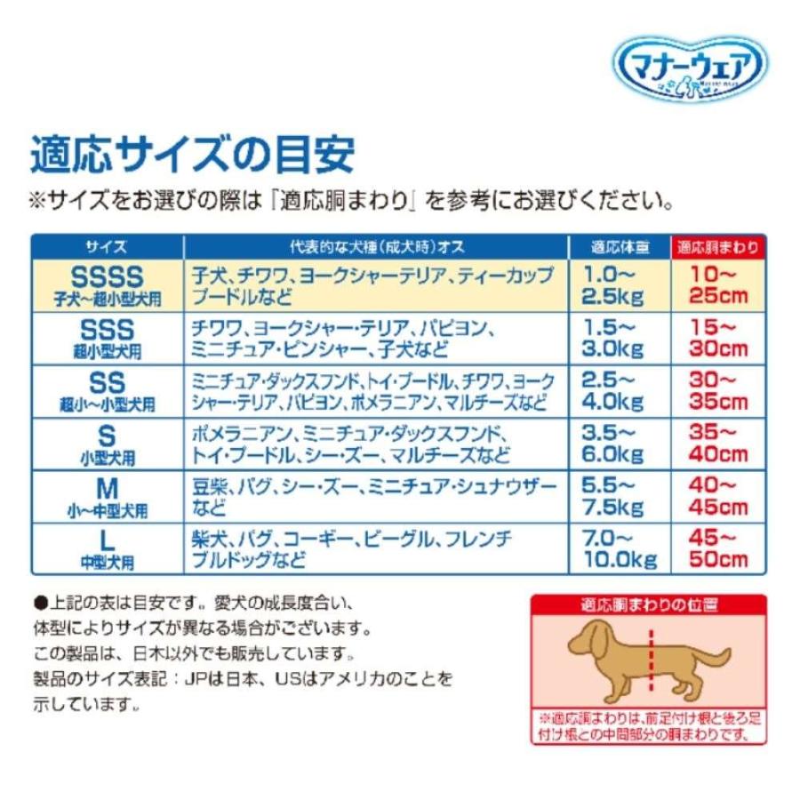 unicharm（ユニチャーム） ◇マナーウェア 男の子用 中型犬用 40枚