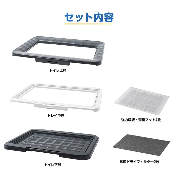 ユニ・チャーム　ペット用トイレシート ユニ・チャーム デオシート消臭ラボ トイレシステム 本体セット