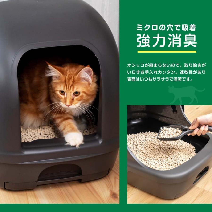 デオトイレ 猫砂 8袋セット デオトイレ 猫砂 システムトイレ 3.8L ホワイトフローラルの香り 鉱物