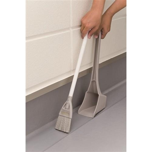 ◇コーナン オリジナル 側溝用ミニホーキ・チリトリセット ZQ21