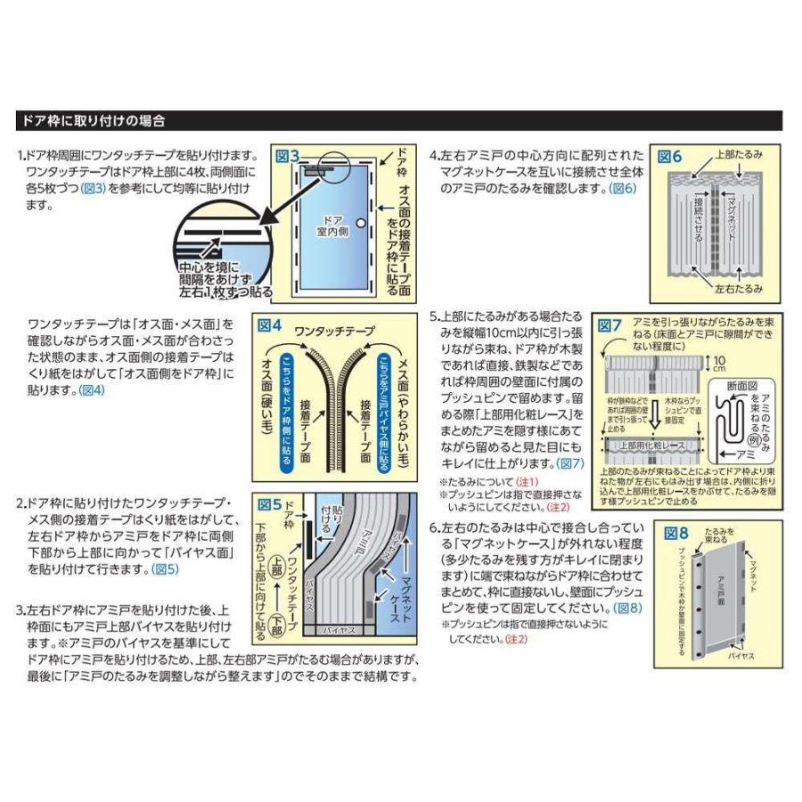 ◇コーナンオリジナル 玄関用簡易アミド （外開き専用） 約