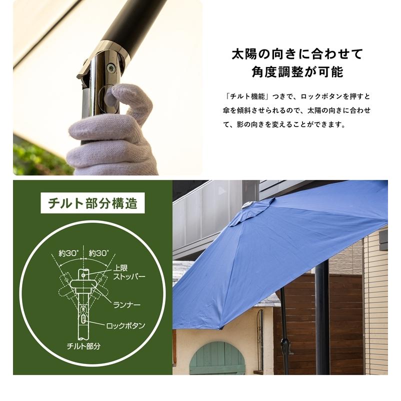 コーナン オリジナル LIFELEX パラソル 2．7m LFX10−0087